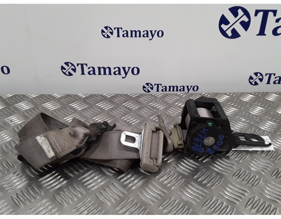 Recambio de cinturon seguridad delantero derecho para chrysler jeep commander 3.0 v6 crd limited referencia OEM IAM P1CL64BD1AB 