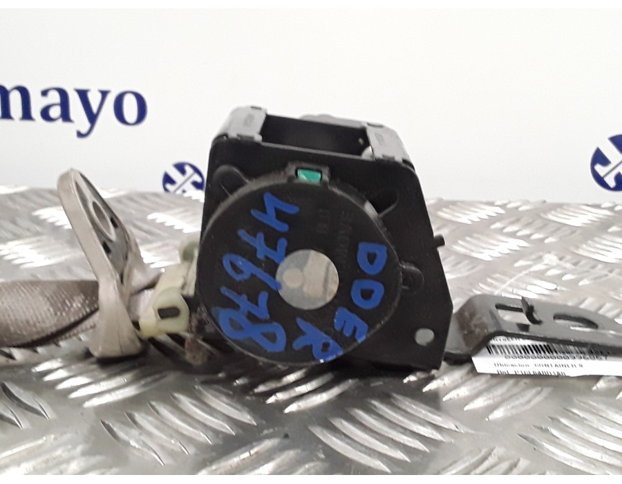 Recambio de cinturon seguridad delantero derecho para chrysler jeep commander 3.0 v6 crd limited referencia OEM IAM P1CL64BD1AB 