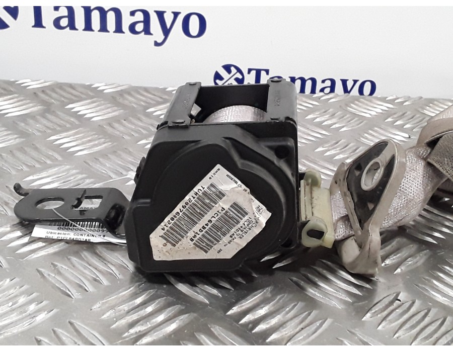 Recambio de cinturon seguridad delantero derecho para chrysler jeep commander 3.0 v6 crd limited referencia OEM IAM P1CL64BD1AB 