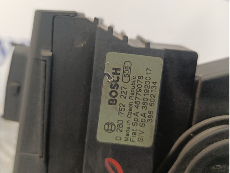 Recambio de pedal acelerador para fiat stilo (192) 1.9 jtd cat referencia OEM IAM 0280752227 3801920017 46779078