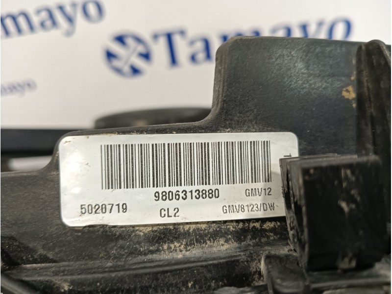 Recambio de electroventilador para toyota proace referencia OEM IAM 9806313880  9673999980
