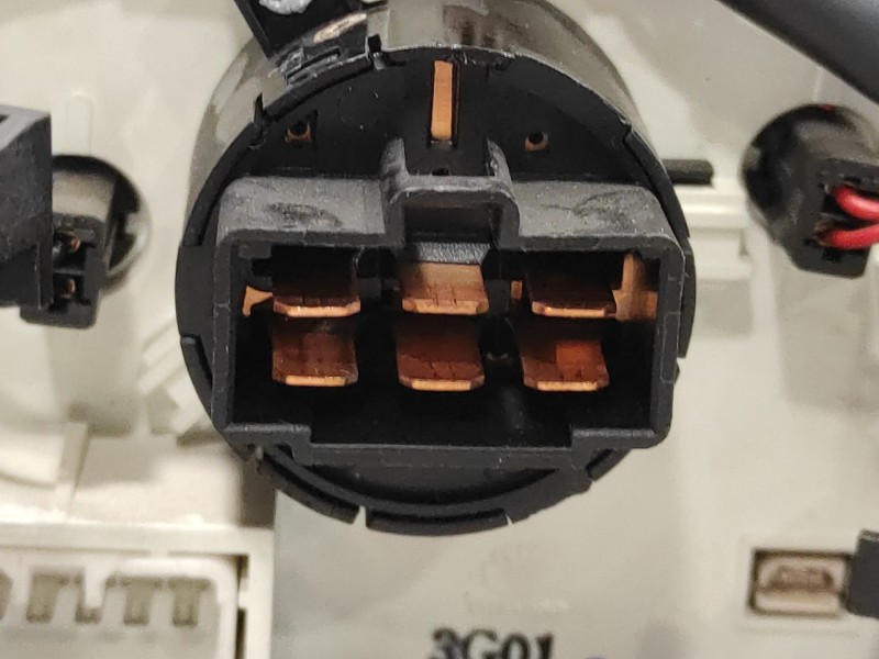 Recambio de mando calefaccion / aire acondicionado para daewoo kalos 1.4 cat referencia OEM IAM   