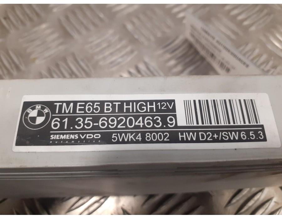 Recambio de modulo electronico para bmw serie 7 (e65/e66) 3.6 v8 32v cat referencia OEM IAM 5WK48001  613569204639