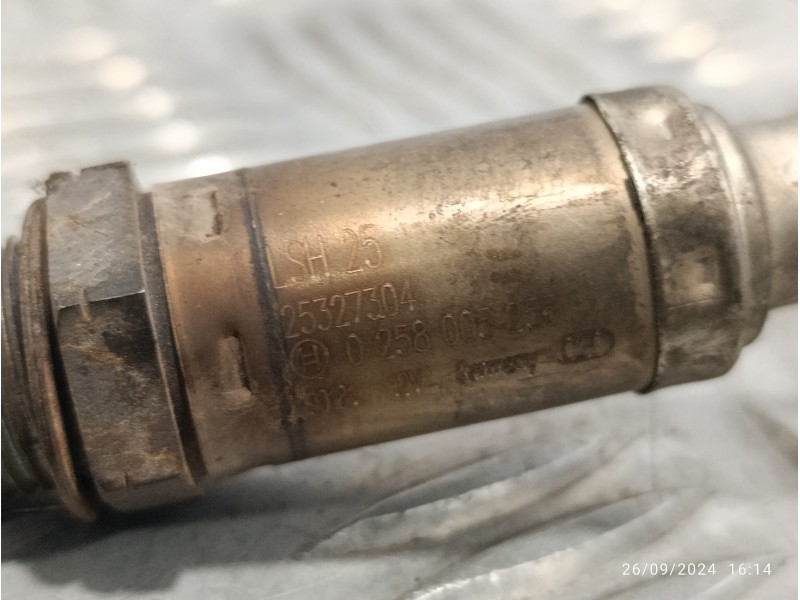 Recambio de sonda lambda para opel corsa c referencia OEM IAM 0258005256  25327304