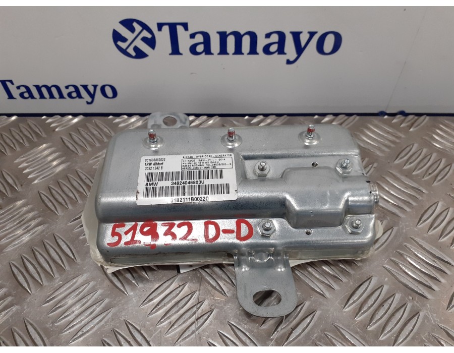 Recambio de airbag lateral delantero derecho para bmw serie 7 (e65/e66) 3.6 v8 32v cat referencia OEM IAM 34824046803U  30321242