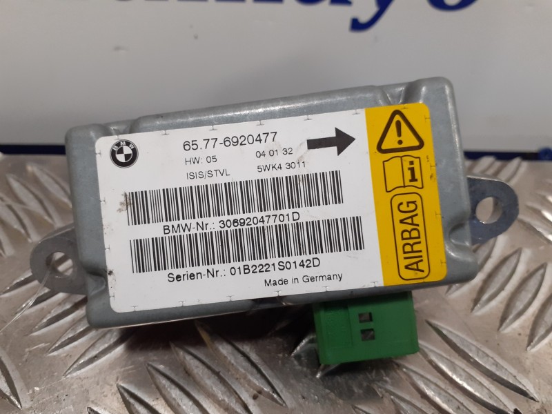 Recambio de centralita airbag para bmw serie 7 (e65/e66) 3.6 v8 32v cat referencia OEM IAM 65776920477  30692047701D