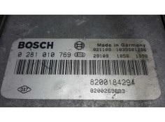 Recambio de centralita motor uce para renault megane ii berlina 3p referencia OEM IAM 0281010769 8200184294 8200269883 2
