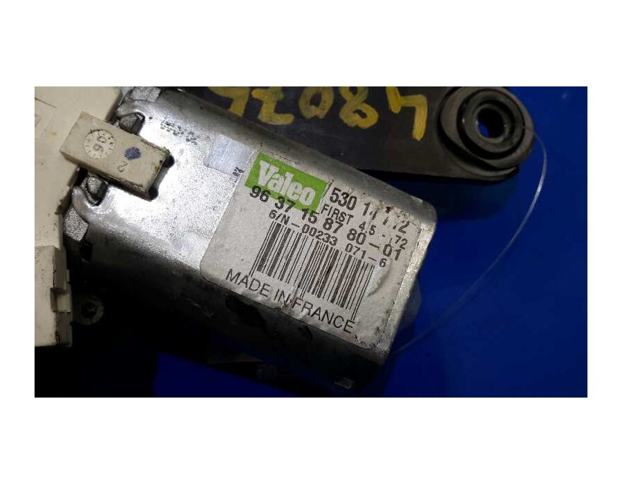 Recambio de motor limpia trasero para citroën c4 coupe 1.6 16v hdi referencia OEM IAM 9637158780  53014712