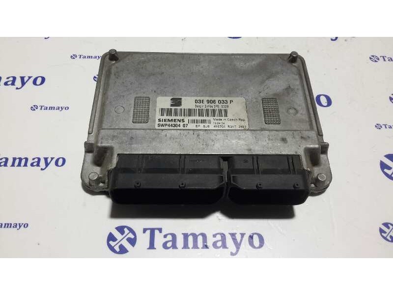 Recambio de centralita motor uce para seat ibiza (6l1) 1.2 referencia OEM IAM 5WP4430407 SIMOS3PE 03E906033P