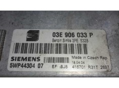 Recambio de centralita motor uce para seat ibiza (6l1) 1.2 referencia OEM IAM 5WP4430407 SIMOS3PE 03E906033P 2