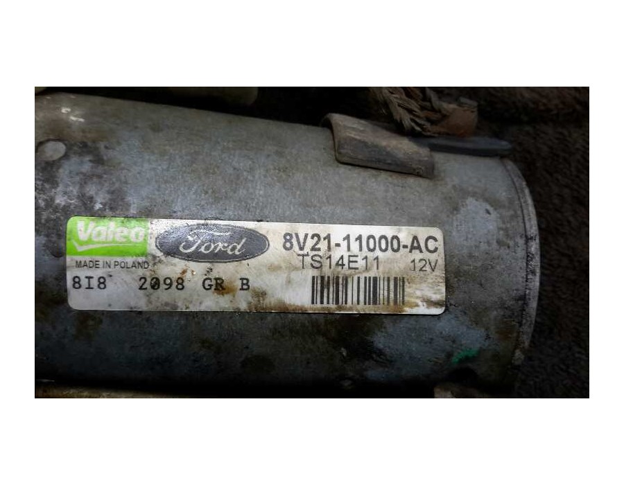 Recambio de motor arranque para ford fiesta (cb1) 1.4 tdci cat referencia OEM IAM 8V2111000AC  TS14E11