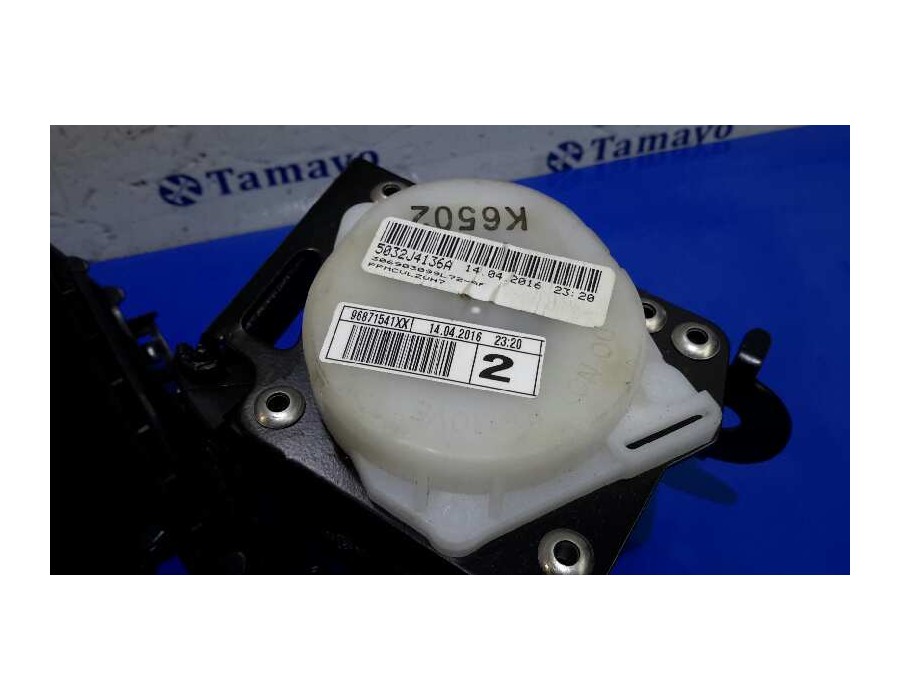 Recambio de cinturon seguridad trasero derecho para citroën c4 lim. live edition referencia OEM IAM 96871541XX  5032J4136A