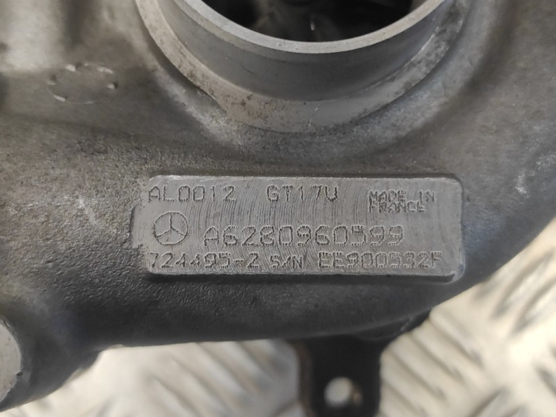 Recambio de turbocompresor para mercedes-benz clase s (w220) berlina referencia OEM IAM A6280960599 GT17V 7244952
