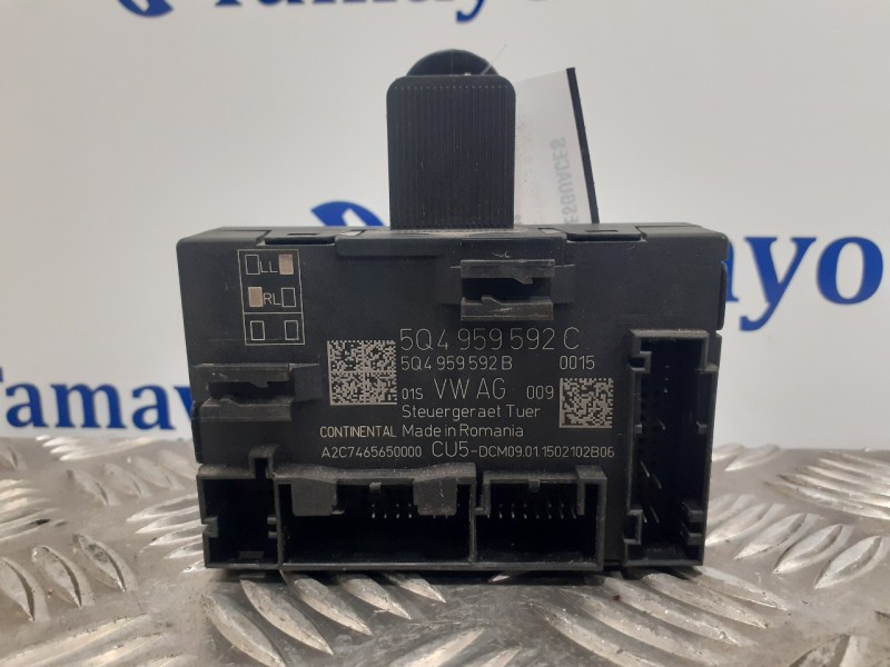 Recambio de modulo confort para seat leon (5f1) 1.6 tdi referencia OEM IAM 5Q4959592C A2C7465650000 5Q4959592B