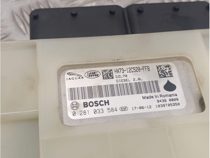 Recambio de centralita motor uce para land rover discovery sport referencia OEM IAM HX7312C520FFB 1039T05350 0281033584