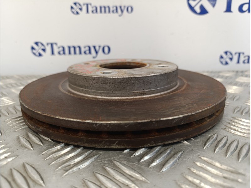 Recambio de disco freno delantero para ford fiesta (cb1) 1.6 tdci cat referencia OEM IAM 0986479566  