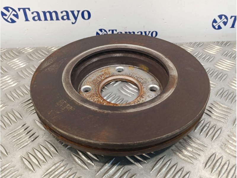 Recambio de disco freno delantero para ford fiesta (cb1) 1.6 tdci cat referencia OEM IAM 0986479566  