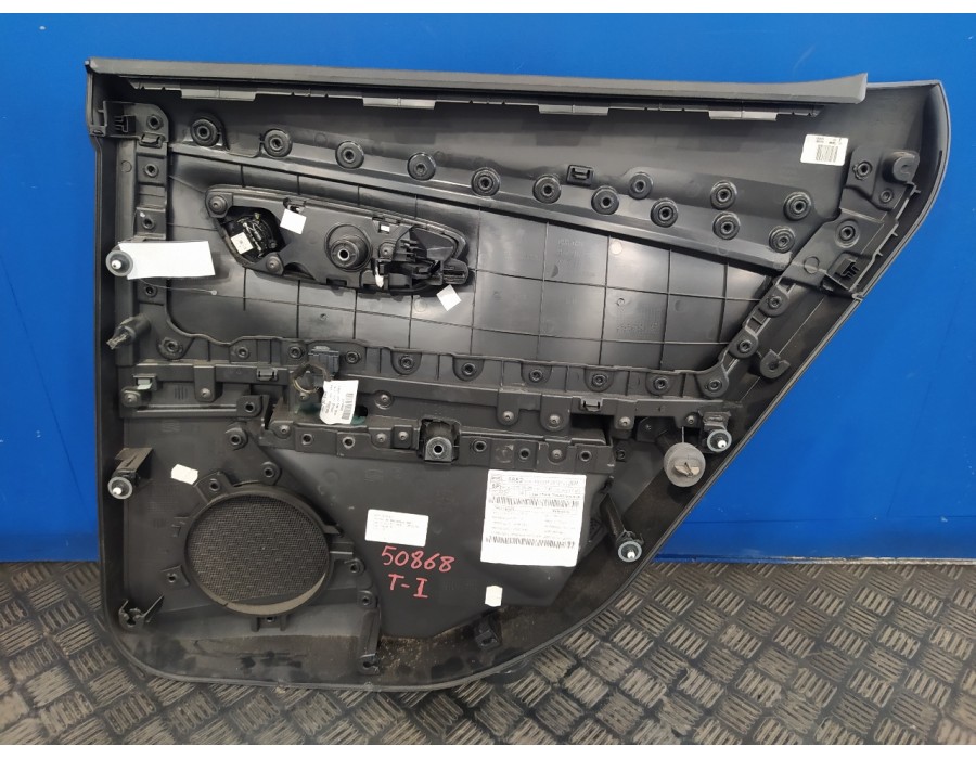 Recambio de guarnecido puerta trasera izquierda para seat leon (5f1) 1.6 tdi referencia OEM IAM W05F4867211C W05G0959855A W05F48