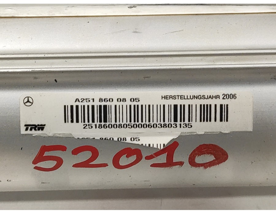 Recambio de airbag delantero derecho para mercedes-benz clase r (w251) 3.0 cdi cat referencia OEM IAM A2518600805  