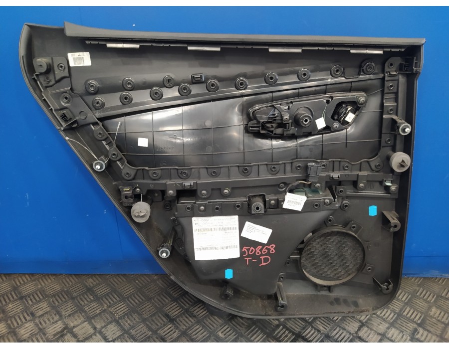 Recambio de guarnecido puerta trasera derecha para seat leon (5f1) 1.6 tdi referencia OEM IAM 5F4867116A W05F4867228A W05F486721