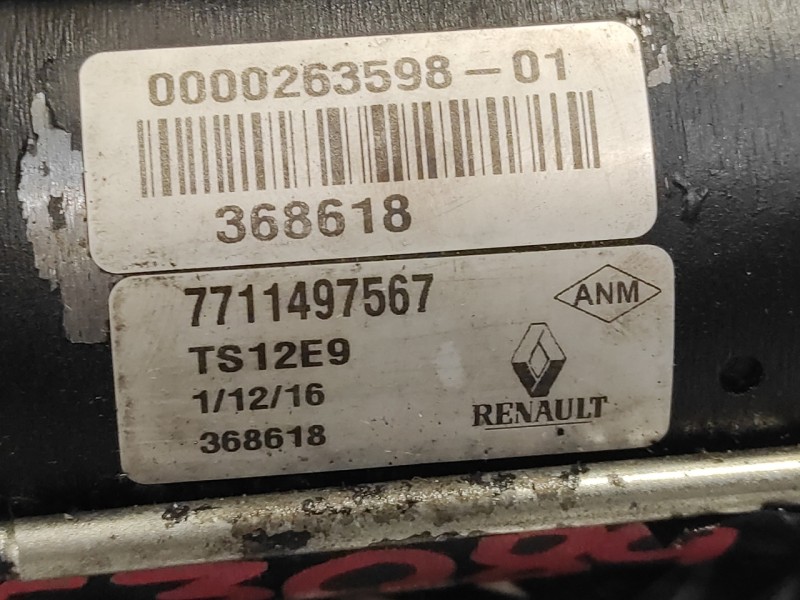 Recambio de motor arranque para renault megane ii berlina 5p 1.5 dci diesel referencia OEM IAM 7711497567  