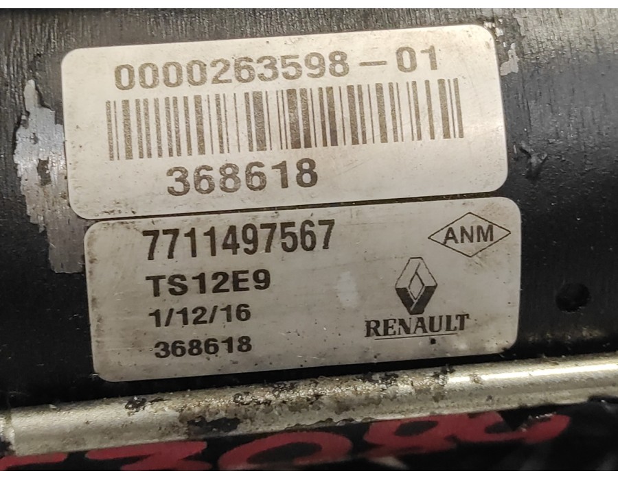 Recambio de motor arranque para renault megane ii berlina 5p 1.5 dci diesel referencia OEM IAM 7711497567  