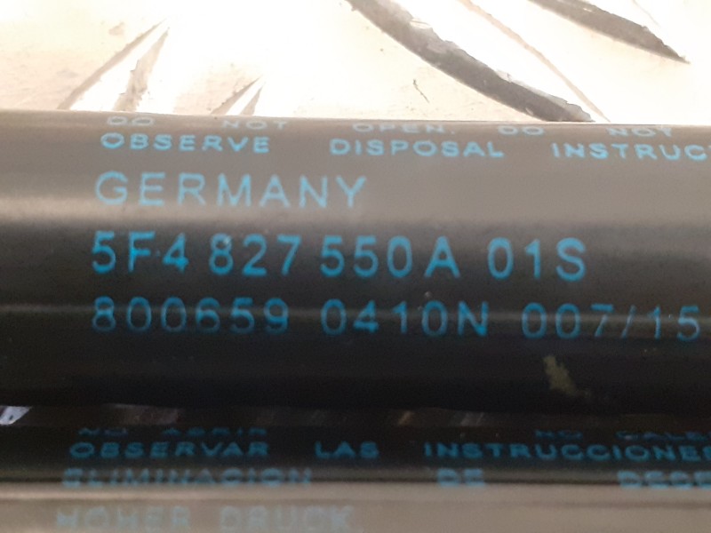 Recambio de amortiguadores maletero / porton para seat leon (5f1) 1.6 tdi referencia OEM IAM 5F4827550A  