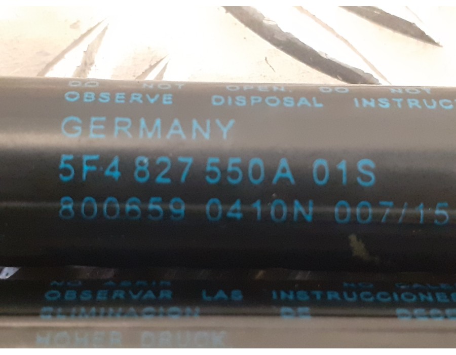 Recambio de amortiguadores maletero / porton para seat leon (5f1) 1.6 tdi referencia OEM IAM 5F4827550A  