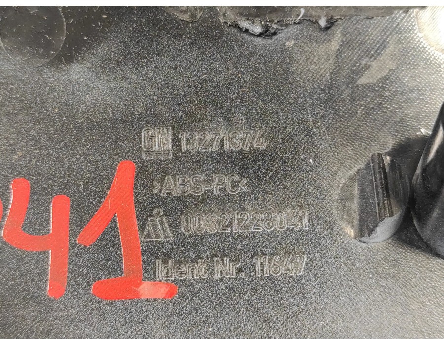 Recambio de maneta exterior porton para opel astra j lim. enjoy referencia OEM IAM 13271374 11320900 00321228041