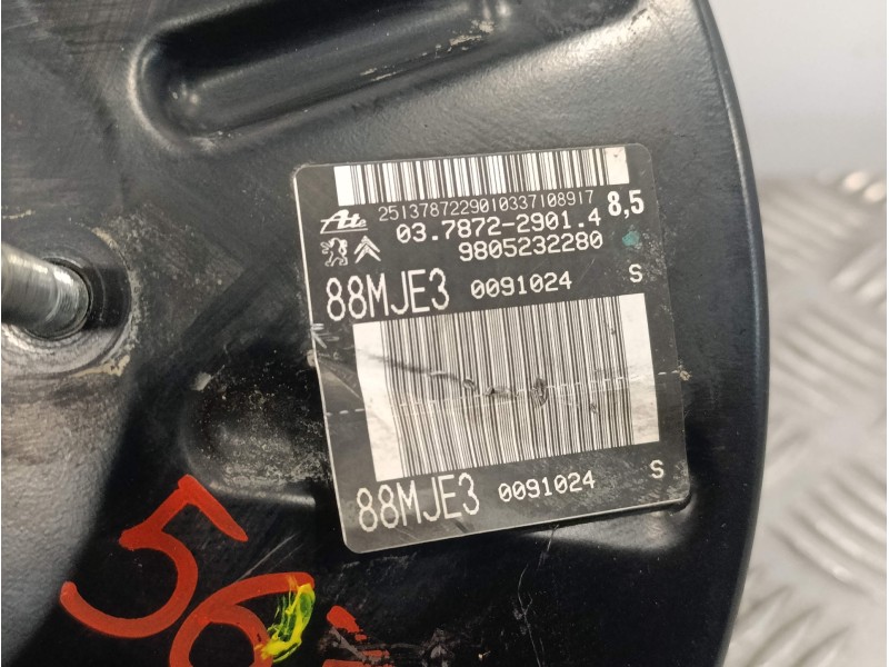 Recambio de servofreno para toyota proace referencia OEM IAM 9805232280  03787229014