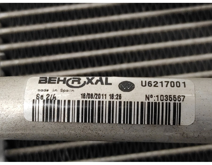 Recambio de evaporador aire acondicionado para seat ibiza (6j5) 1.6 16v referencia OEM IAM U6217001  6Q0820679F