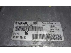 Recambio de centralita motor uce para citroën xsara picasso 2.0 hdi cat (rhy / dw10td) referencia OEM IAM 0281010137 EDC15C2 963 2
