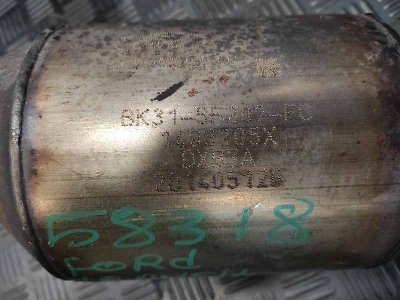 Recambio de catalizador para ford transit kastenwagen (ttg) referencia OEM IAM BK315F297FC BK315E211EC 1493105X