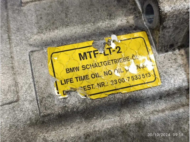 Recambio de caja cambios para bmw serie 3 berlina (e90) 2.0 16v diesel referencia OEM IAM 2300533513  