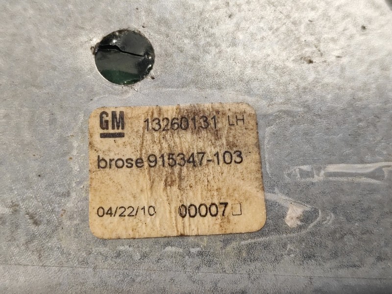 Recambio de elevalunas trasero izquierdo para opel astra j lim. enjoy referencia OEM IAM 915347103  13260131