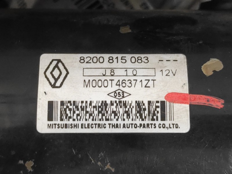 Recambio de motor arranque para dacia sandero 1.4 cat referencia OEM IAM 8200815083  M000T46371ZT