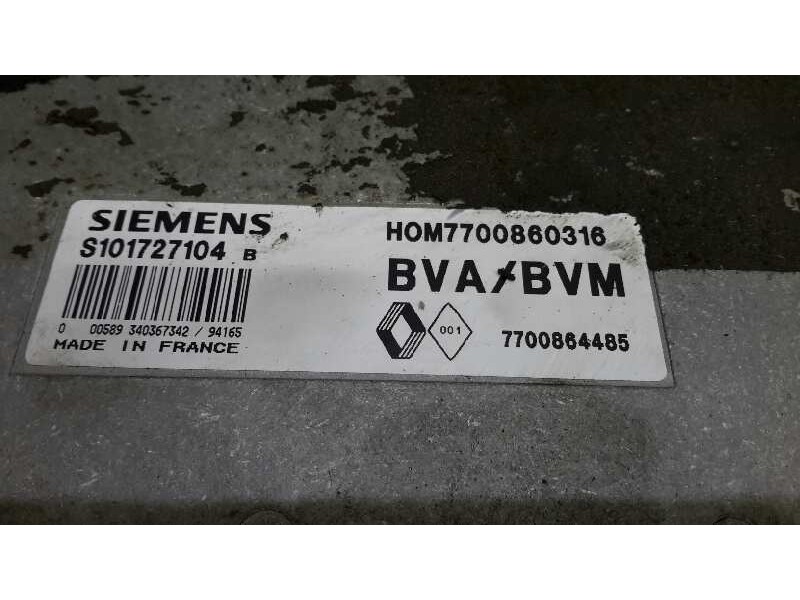 Recambio de centralita motor uce para renault laguna (b56) 2.0 referencia OEM IAM HOM7700860316  S101727104B