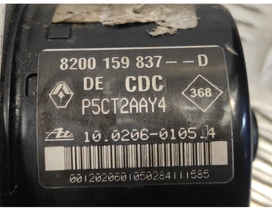 Recambio de abs para renault laguna ii (bg0) 1.9 dci diesel cat referencia OEM IAM 8200159837D 10096014233 10020601054