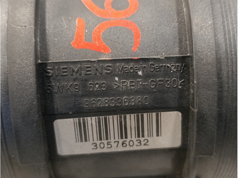 Recambio de caudalimetro para citroën xsara berlina 2.0 hdi cat (rhy / dw10td) referencia OEM IAM 9628336380  5WK9623