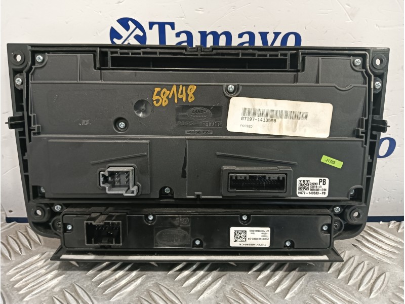 Recambio de mando climatizador para land rover discovery sport referencia OEM IAM HK7214C533  FK7214B596CK