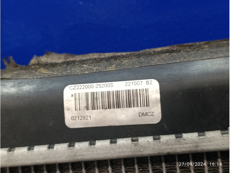 Recambio de radiador agua para suzuki swift berlina (mz) referencia OEM IAM   