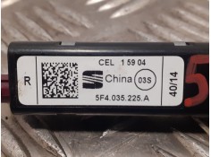Recambio de antena para seat leon (5f1) 1.6 tdi referencia OEM IAM 5F4035225A   2