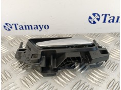 Recambio de maneta interior trasera derecha para peugeot 3008 1.6 blue-hdi fap referencia OEM IAM 98201552VV  25527W01 2