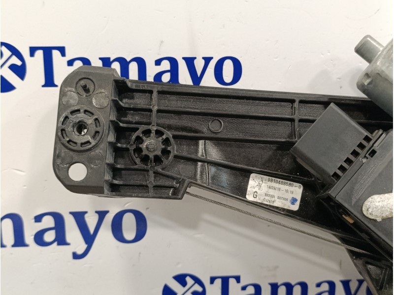 Recambio de elevalunas trasero izquierdo para peugeot 3008 1.6 blue-hdi fap referencia OEM IAM 9811793480 1137328865 0130824071