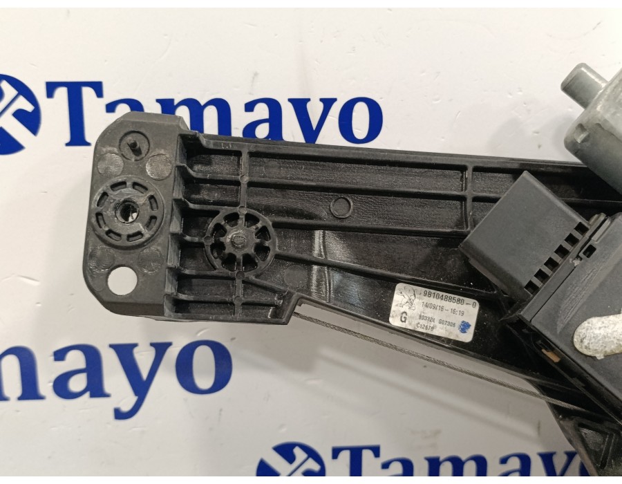 Recambio de elevalunas trasero izquierdo para peugeot 3008 1.6 blue-hdi fap referencia OEM IAM 9811793480 1137328865 0130824071