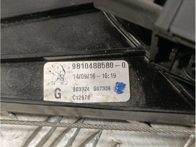 Recambio de elevalunas trasero izquierdo para peugeot 3008 1.6 blue-hdi fap referencia OEM IAM 9811793480 1137328865 0130824071