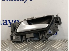 Recambio de maneta interior trasera izquierda para peugeot 3008 1.2 12v e-thp referencia OEM IAM 98201553VV  25527W01