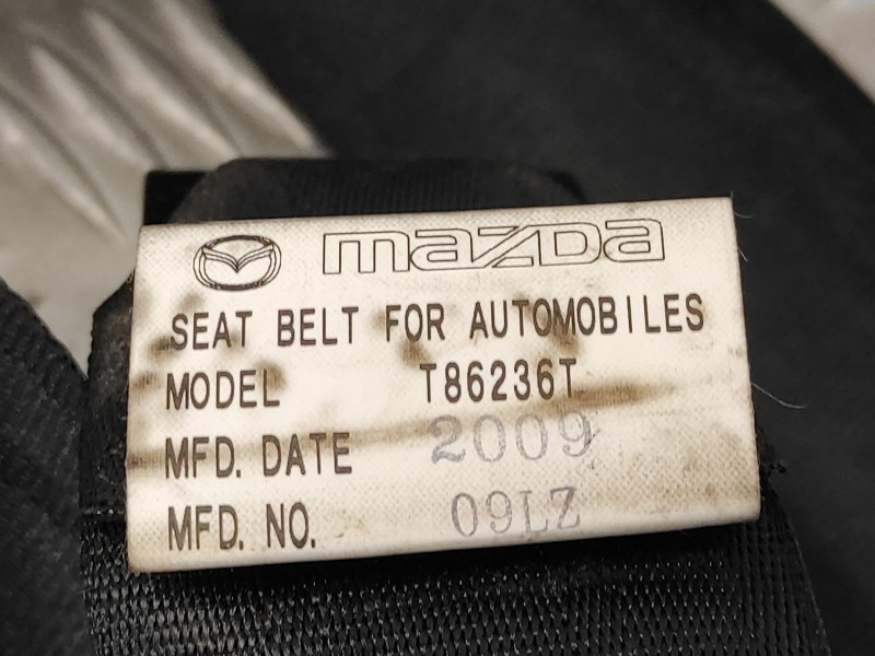 Recambio de cinturon seguridad trasero izquierdo para mazda 2 lim. (de) referencia OEM IAM T86236T  