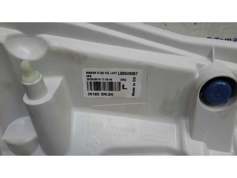 Recambio de faro izquierdo para nissan leaf referencia OEM IAM 261853NL0A  