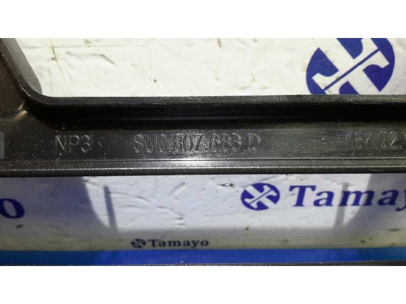 Recambio de rejilla paragolpes delantero para audi q3 (8ug) referencia OEM IAM 8U0807683D  